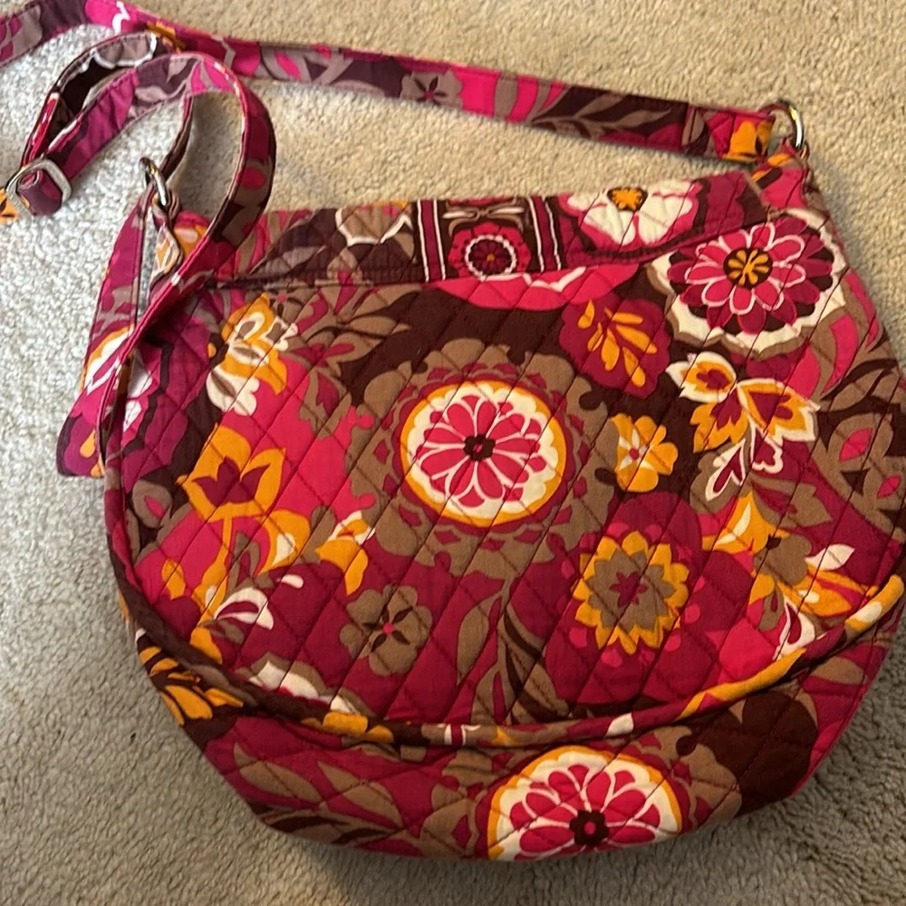 Vera Bradley Carnaby Saddle Bag - Picture 2 of 5